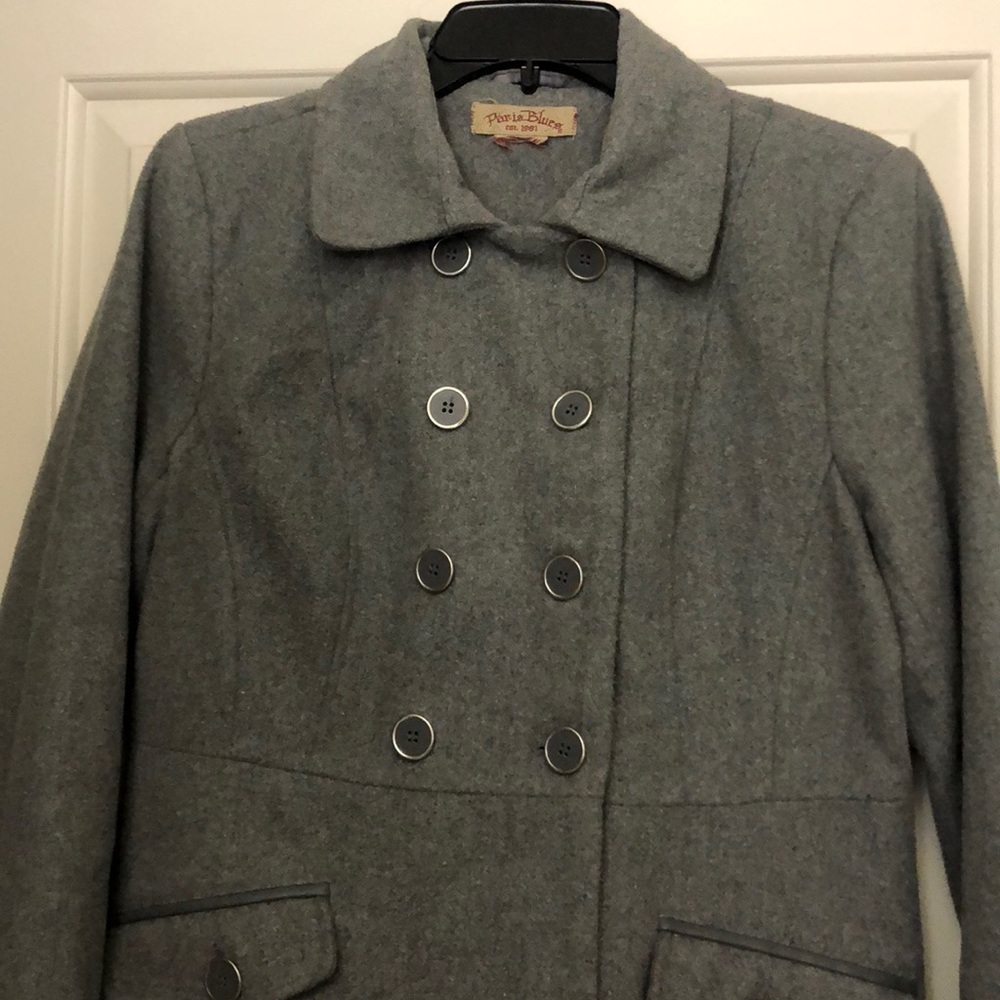 Gray Winter Coat - image 2